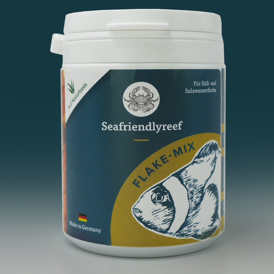 Seafriendlyreef Flake-Mix Naturfutter Meerwasser 250ml