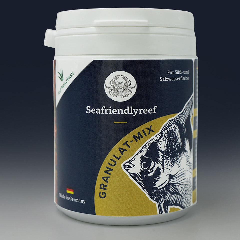 Seafriendlyreef Granulat-Mix Naturfutter Süßwasser 250ml